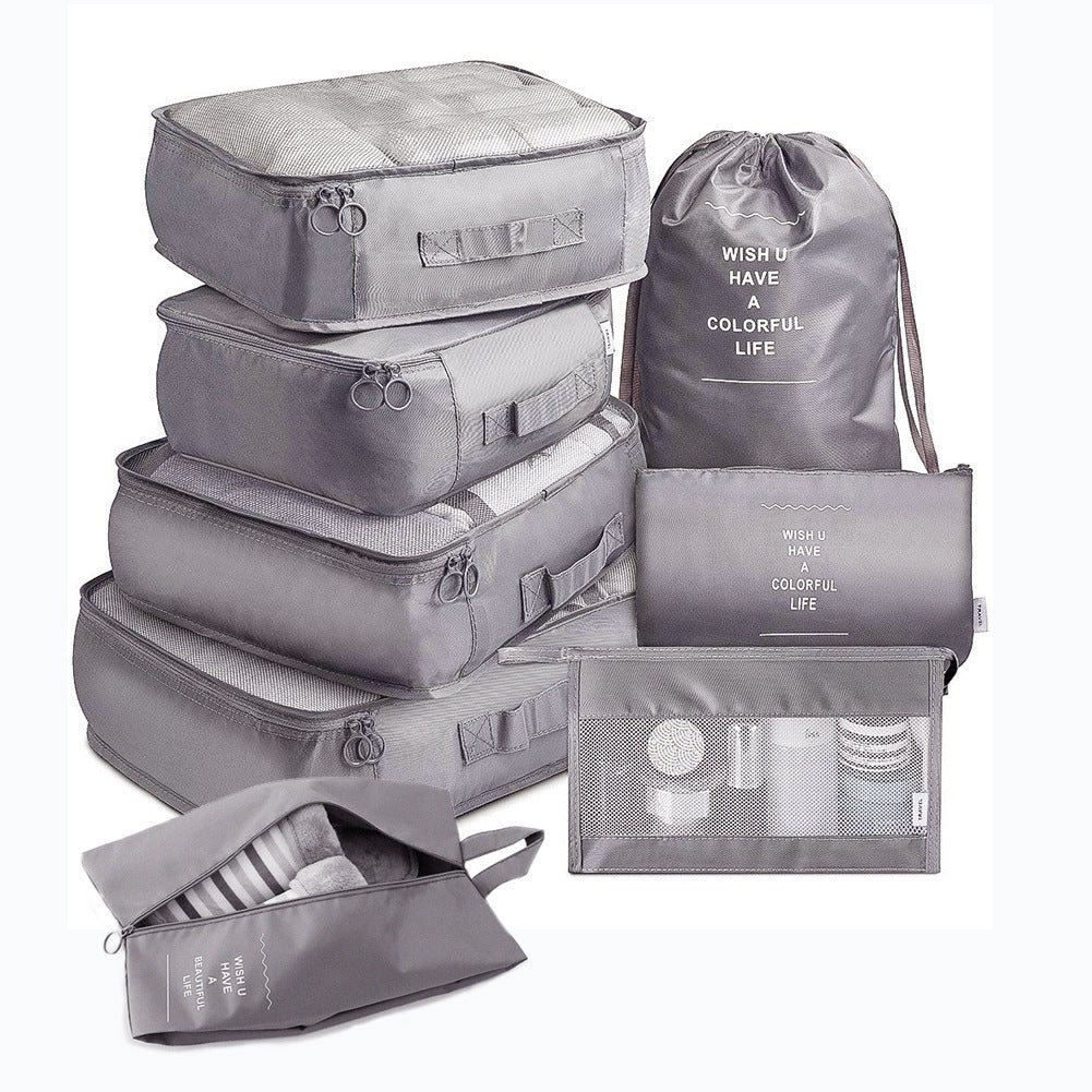 8-piece Set Luggage Divider Travel Storage Bag
