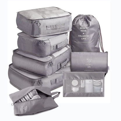 8-piece Set Luggage Divider Travel Storage Bag