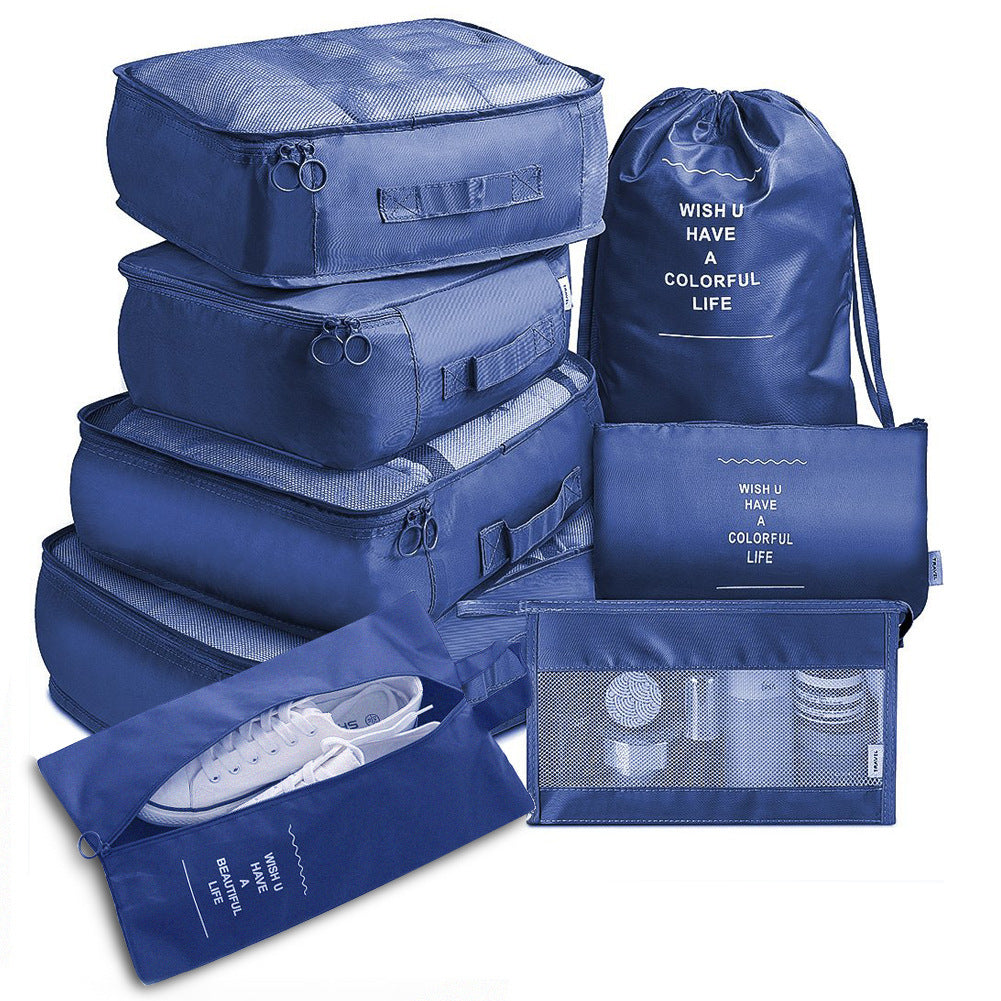 8-piece Set Luggage Divider Travel Storage Bag