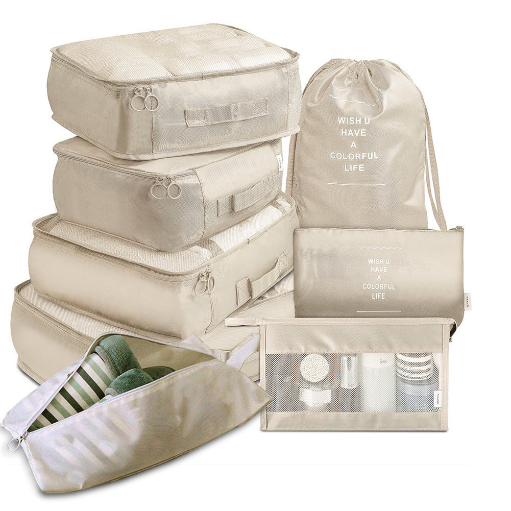 8-piece Set Luggage Divider Travel Storage Bag