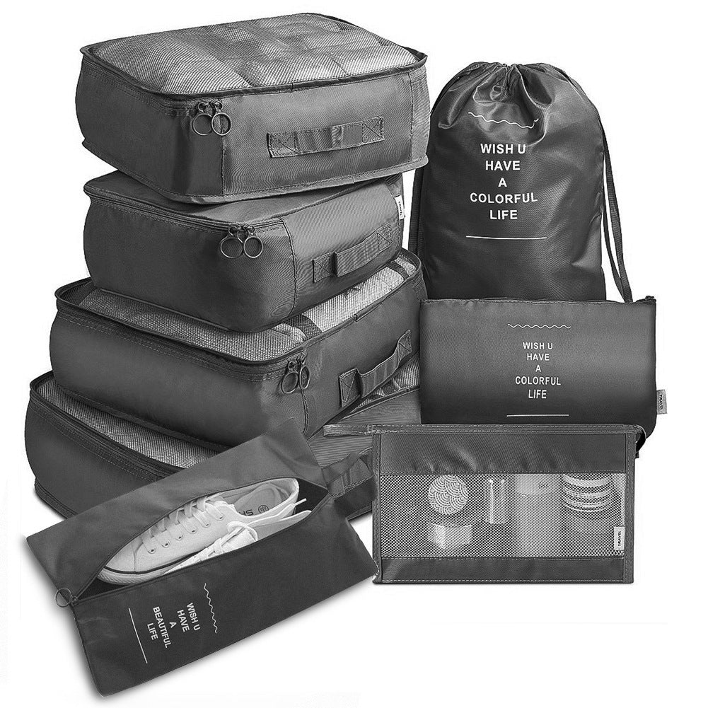 8-piece Set Luggage Divider Travel Storage Bag