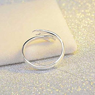 Simple Hands Alloy Hug Ring