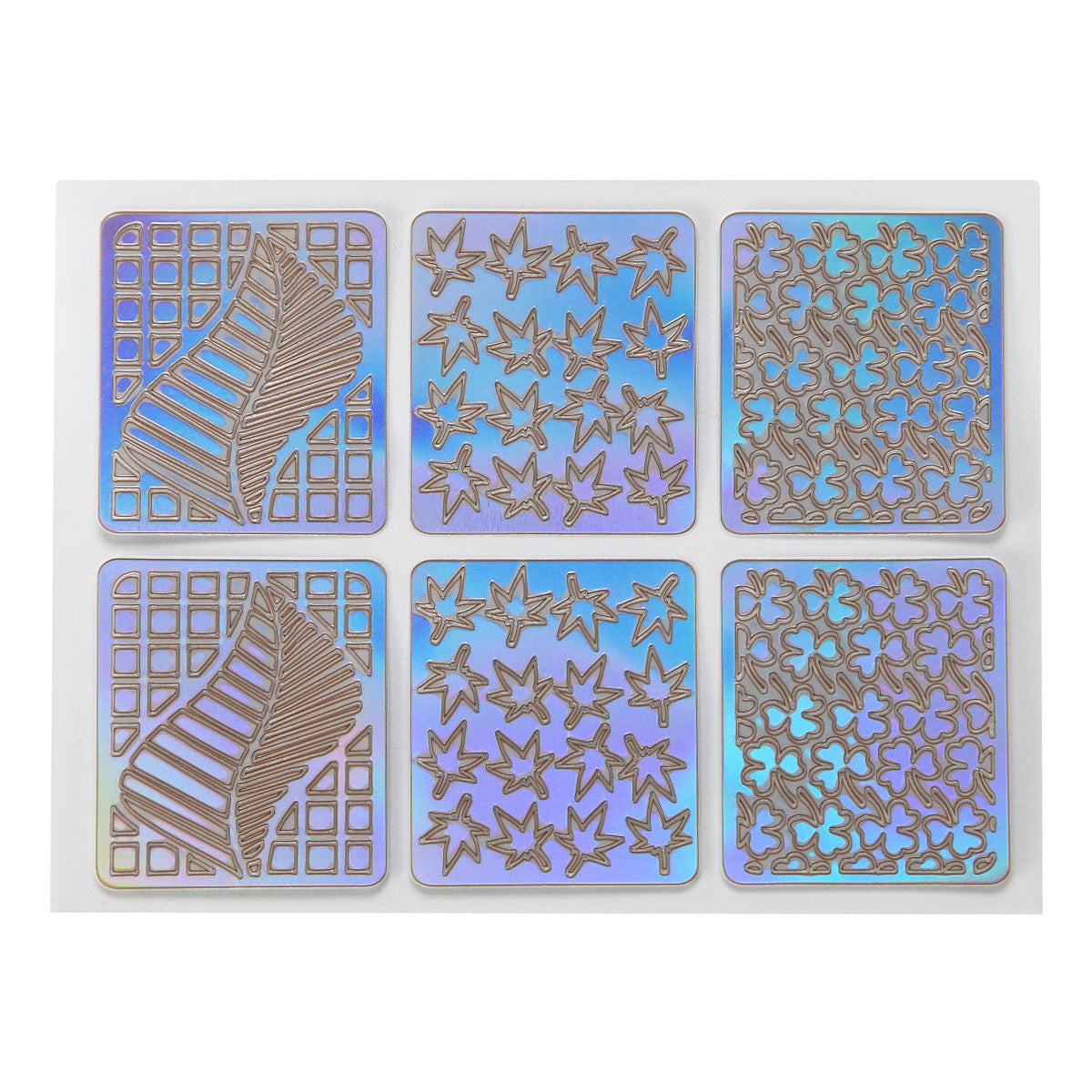 Hollow Nail Art Sticker Printing Template