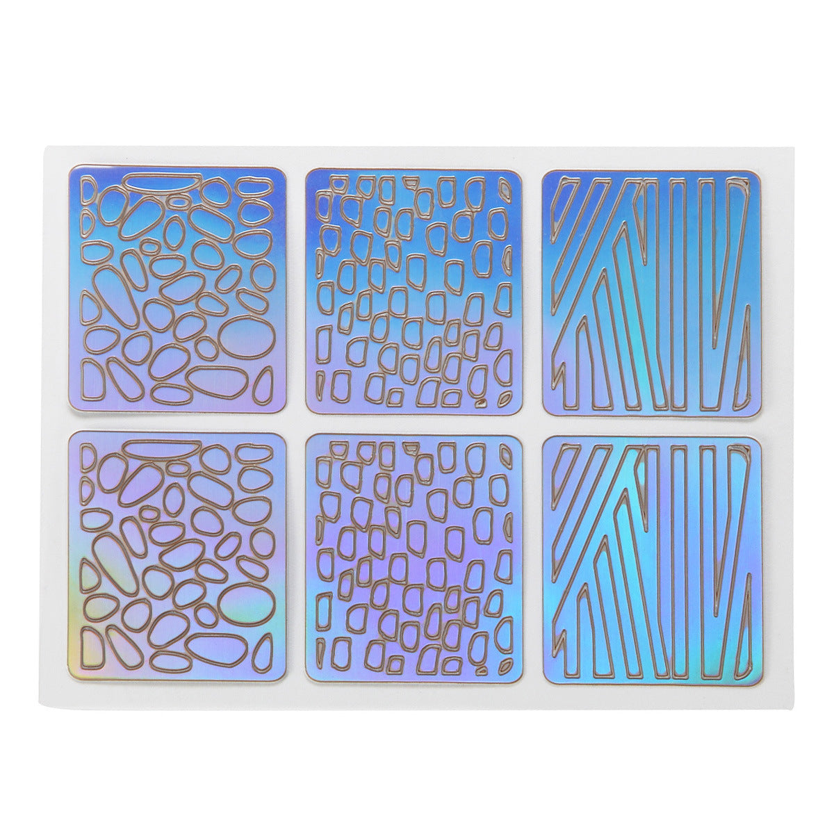 Hollow Nail Art Sticker Printing Template