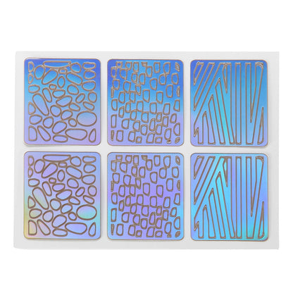 Hollow Nail Art Sticker Printing Template