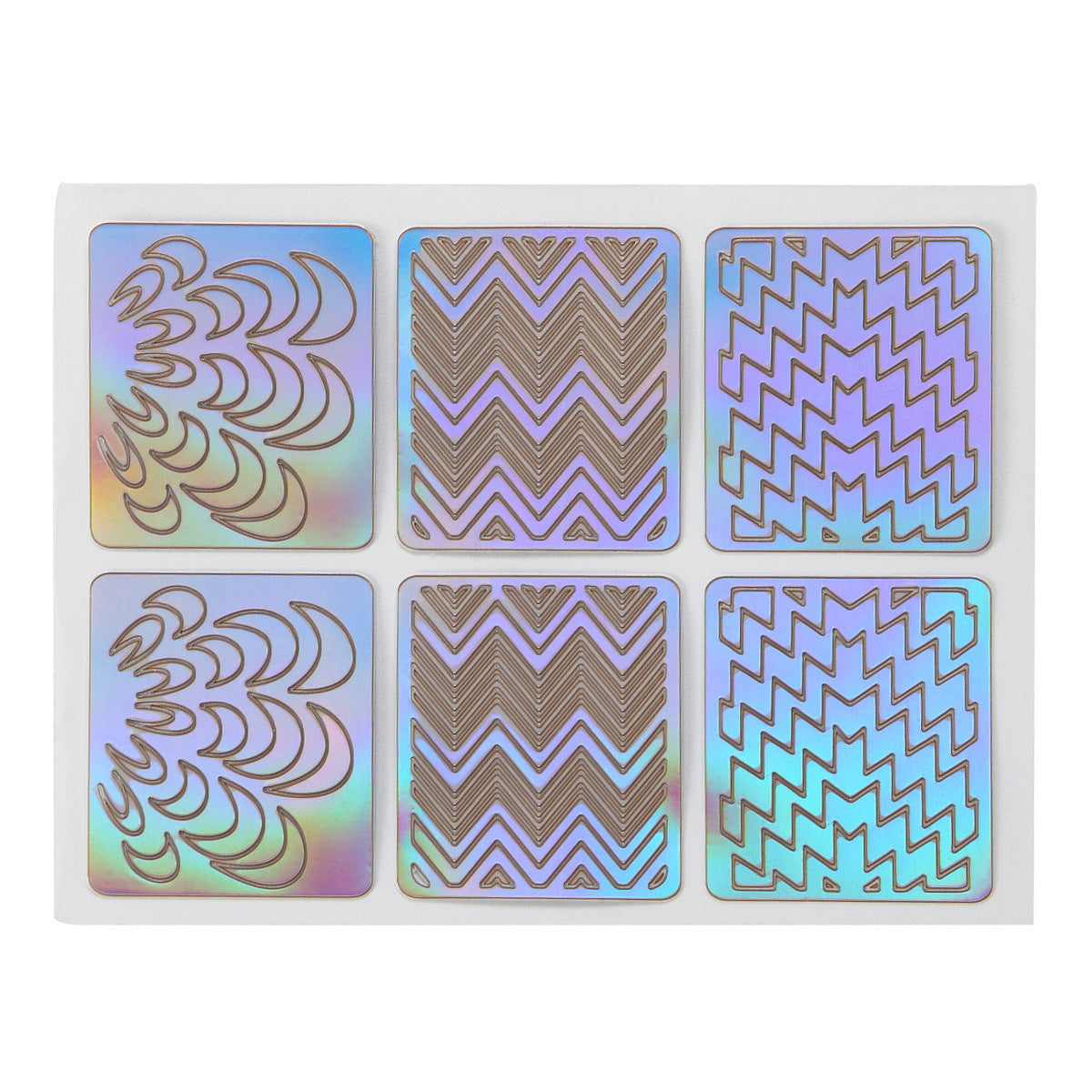 Hollow Nail Art Sticker Printing Template
