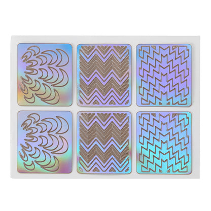 Hollow Nail Art Sticker Printing Template