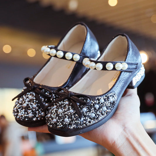Children Crystal Flashing Shoes