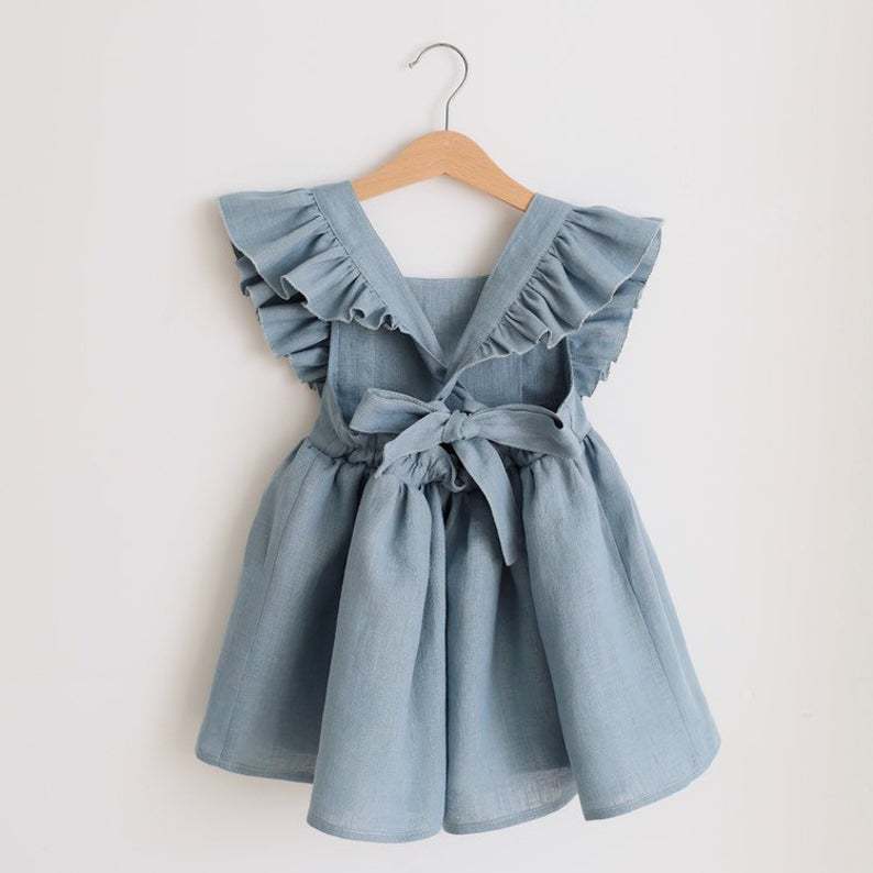 Girls Strap Skirt Dress