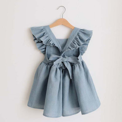 Girls Strap Skirt Dress