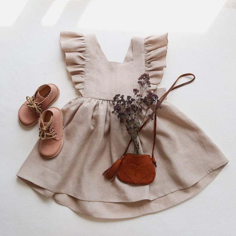 Girls Strap Skirt Dress