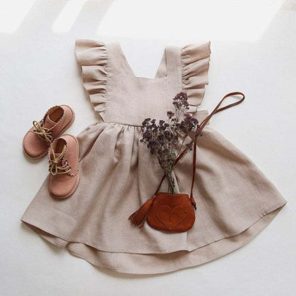 Girls Strap Skirt Dress
