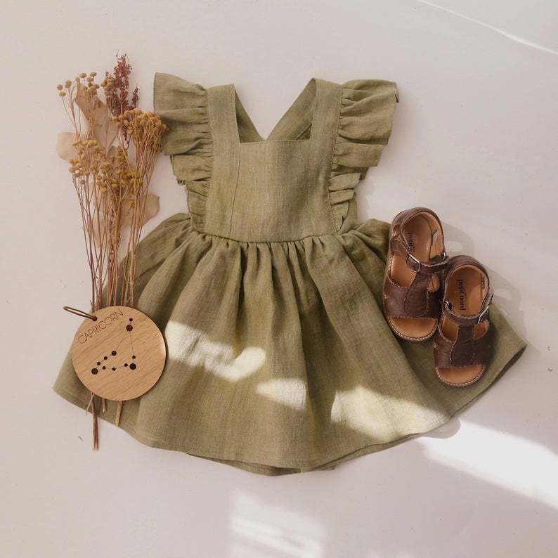 Girls Strap Skirt Dress