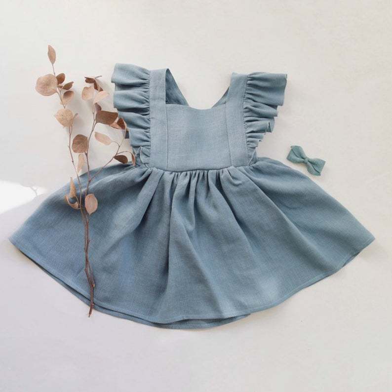 Girls Strap Skirt Dress