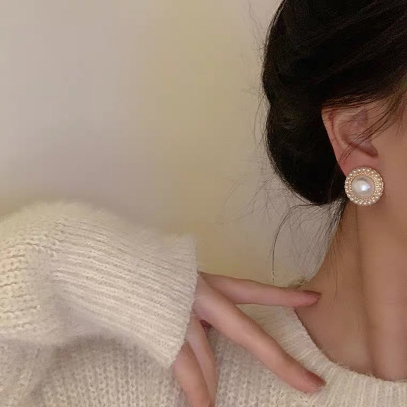 Elegant Pearl Earrings