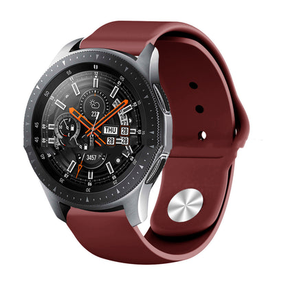 22mm Universal Reverse Buckle Silicone Strap