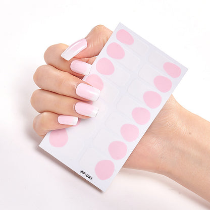 Trendy Waterproof Nail Sticker