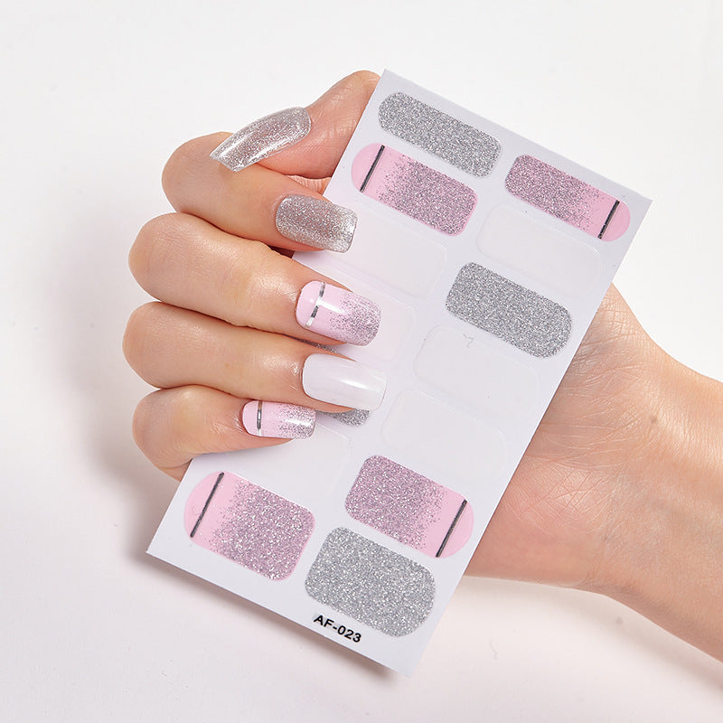 Trendy Waterproof Nail Sticker