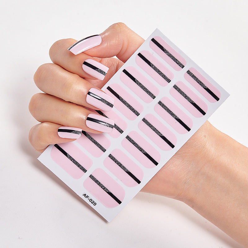 Trendy Waterproof Nail Sticker