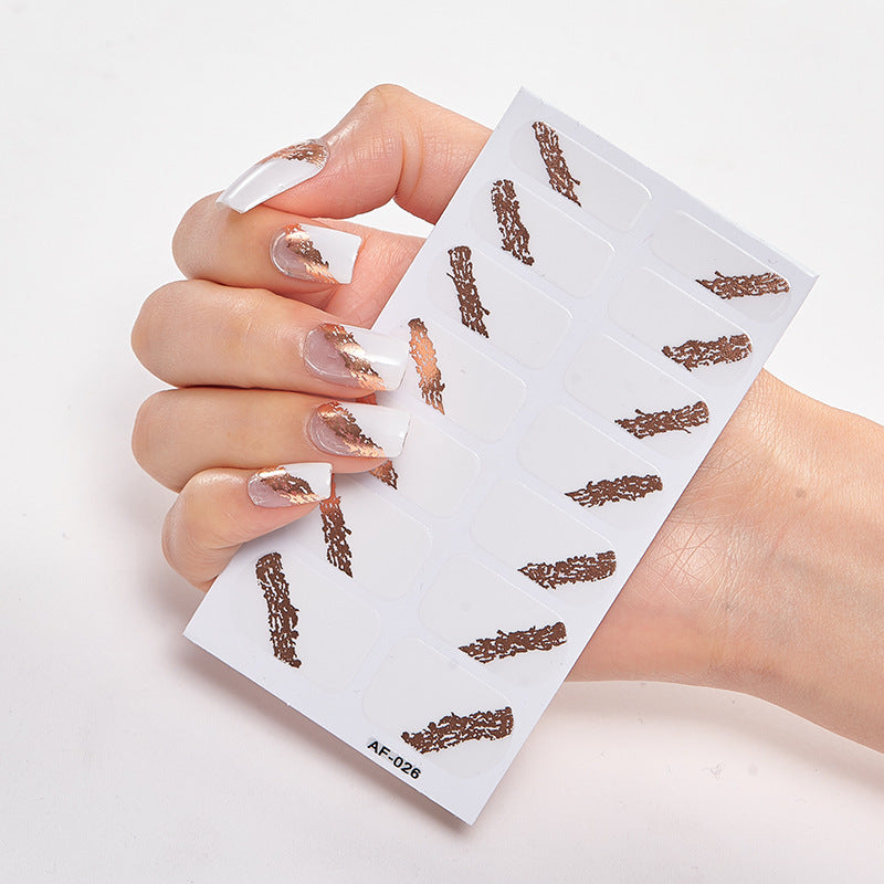 Trendy Waterproof Nail Sticker