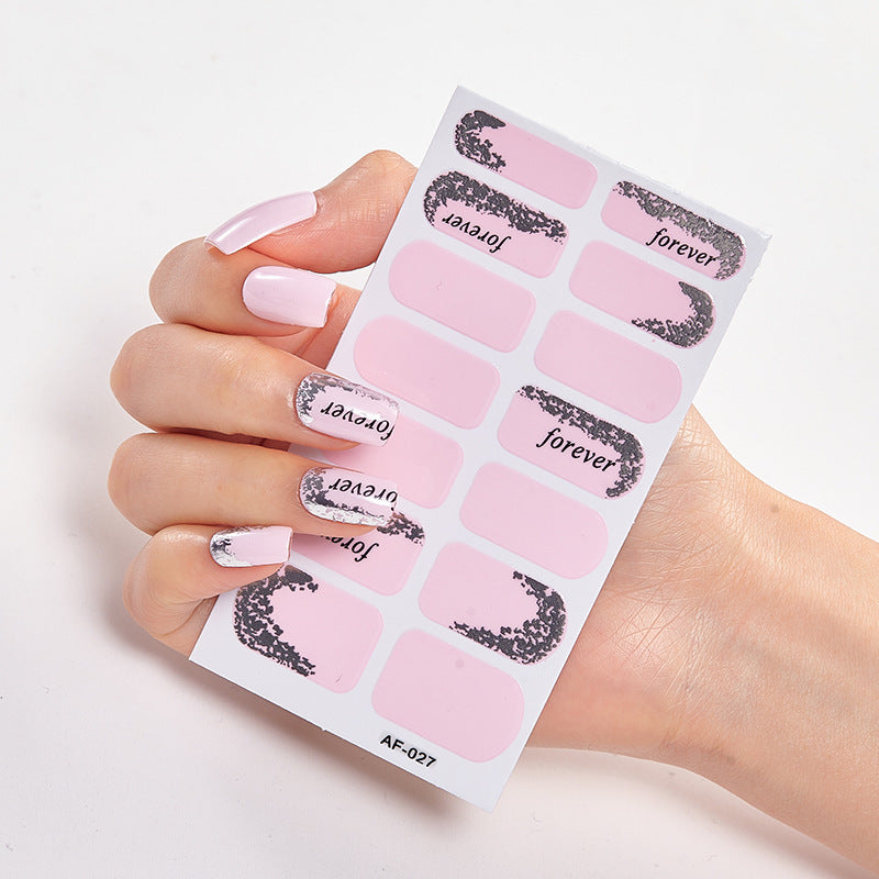 Trendy Waterproof Nail Sticker