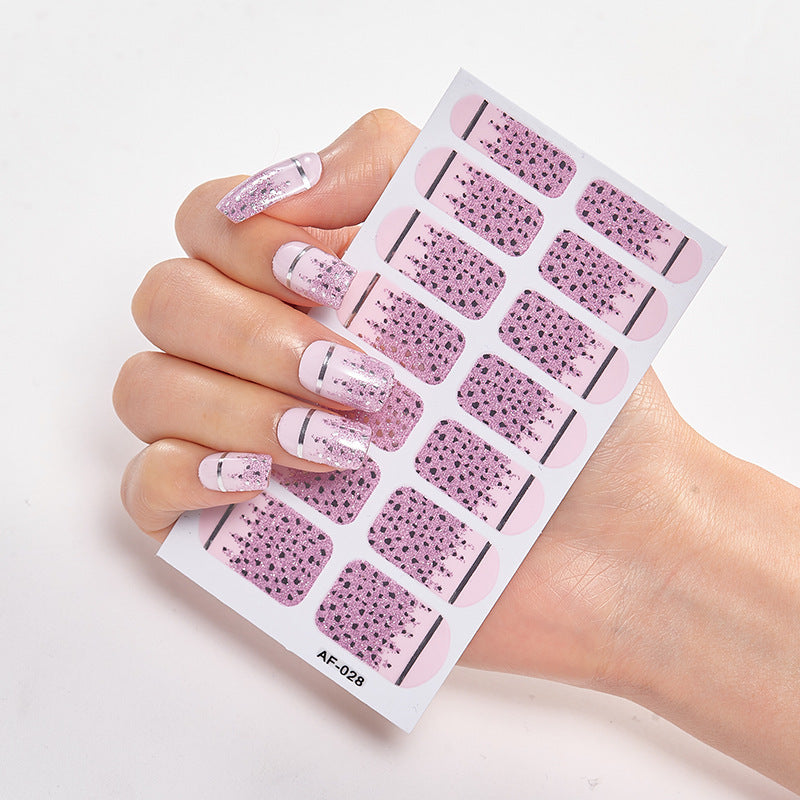 Trendy Waterproof Nail Sticker