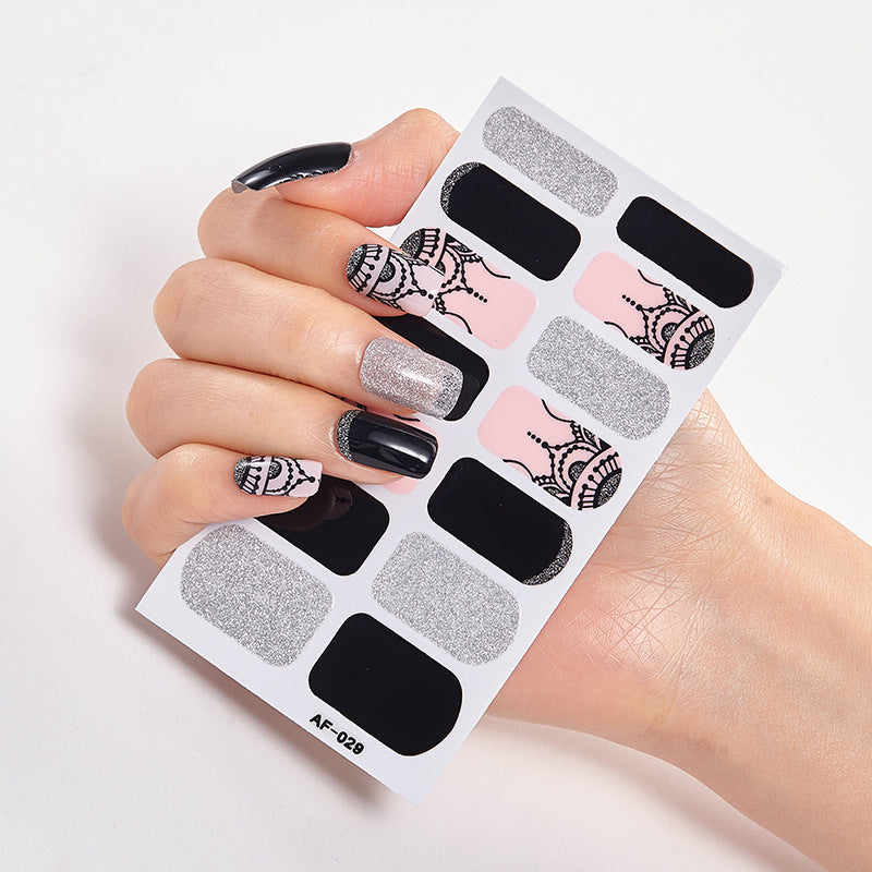 Trendy Waterproof Nail Sticker