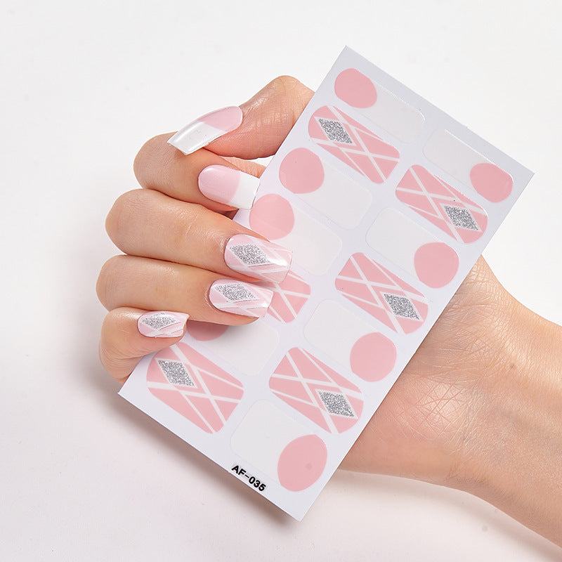 Trendy Waterproof Nail Sticker
