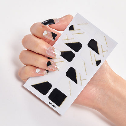 Trendy Waterproof Nail Sticker