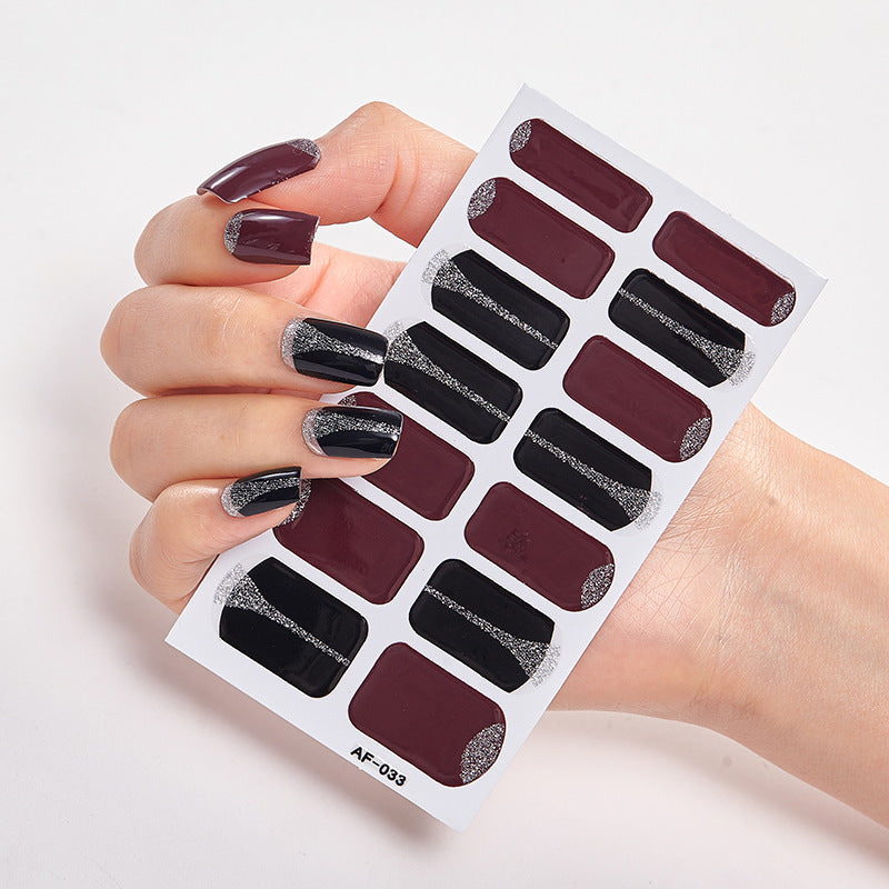 Trendy Waterproof Nail Sticker