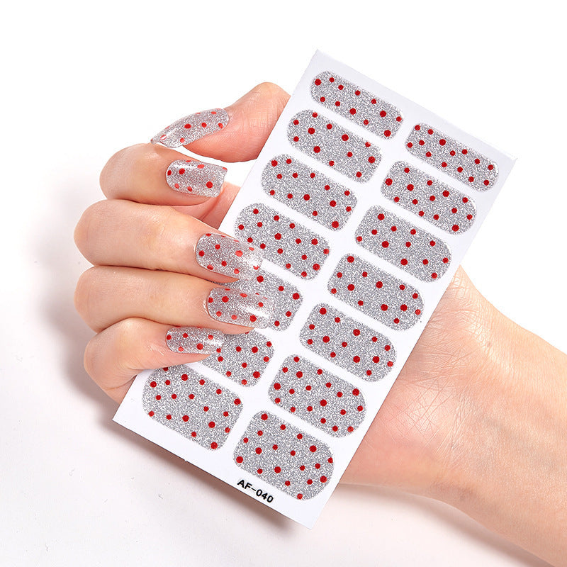 Trendy Waterproof Nail Sticker