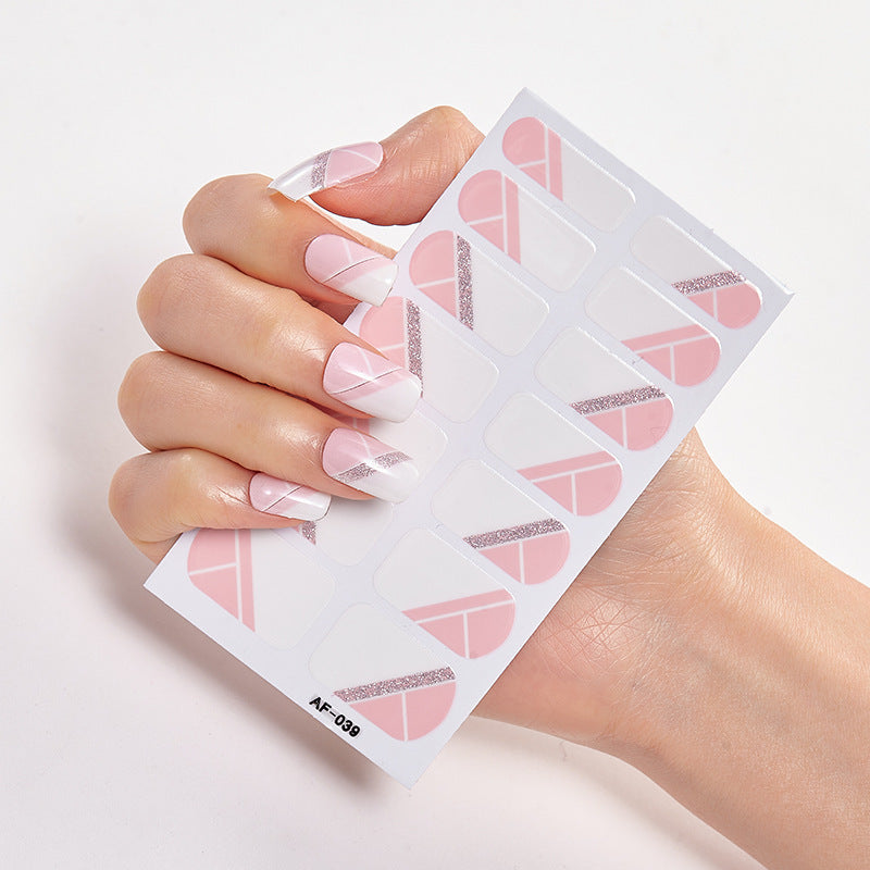 Trendy Waterproof Nail Sticker