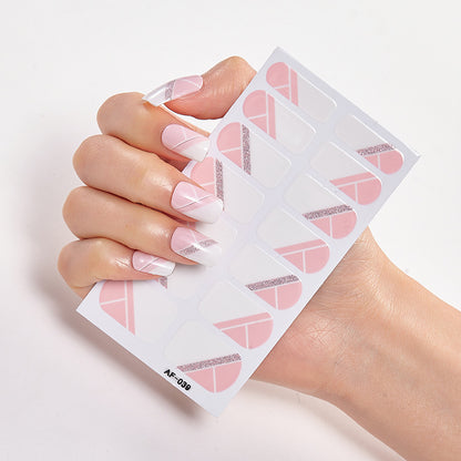 Trendy Waterproof Nail Sticker