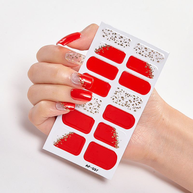 Trendy Waterproof Nail Sticker