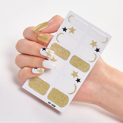 Trendy Waterproof Nail Sticker