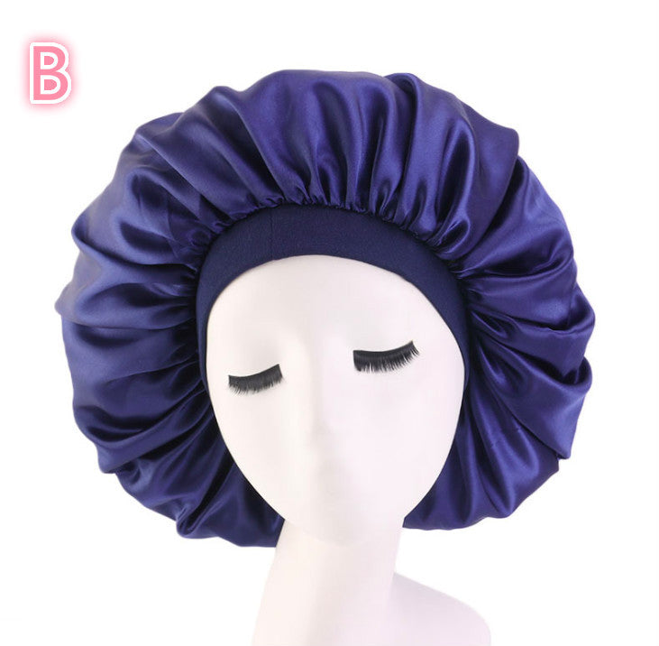 Beauty Silk Bonnet Sleep Night Cap