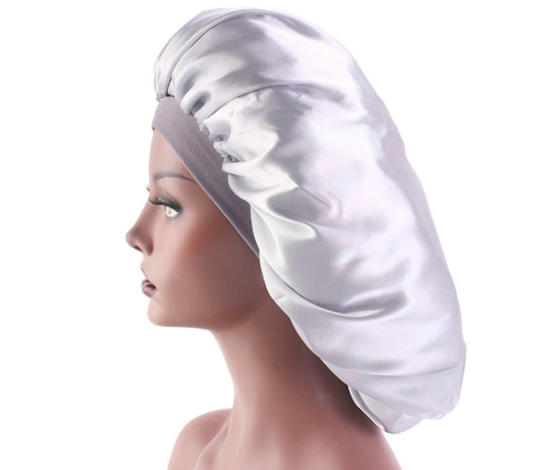 Beauty Silk Bonnet Sleep Night Cap