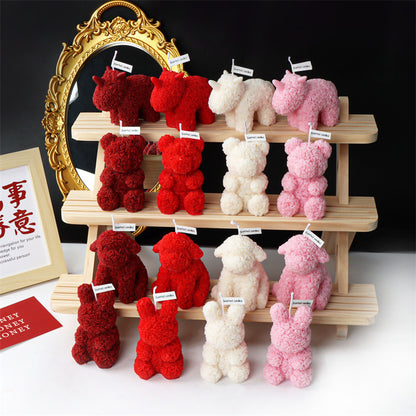 Animal Shaped Soy Wax Candle Fragrance