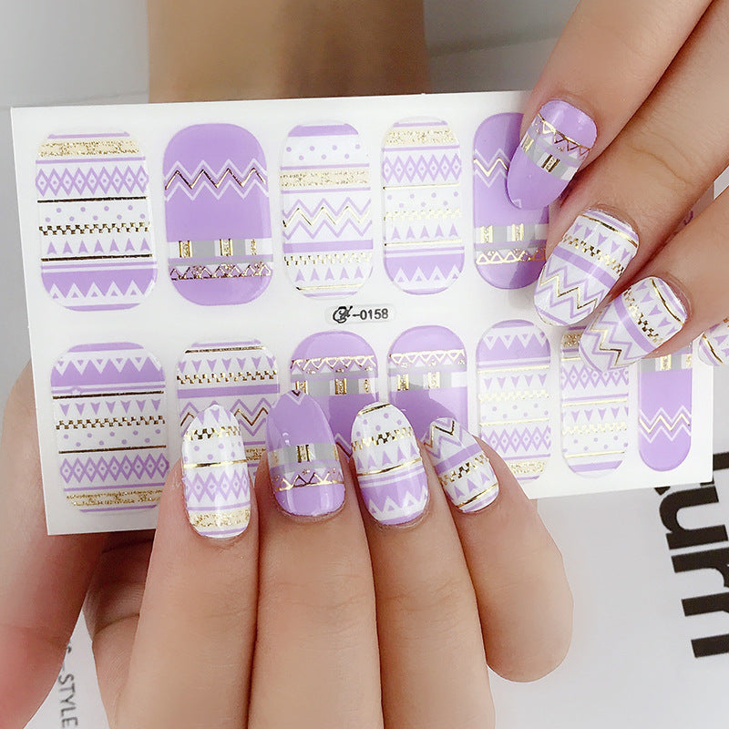 Imitation 3D Hot Nail Stickers