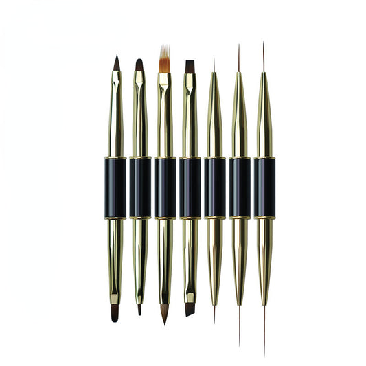 Double-ended Nail Art Stripes Liner DIY Brush