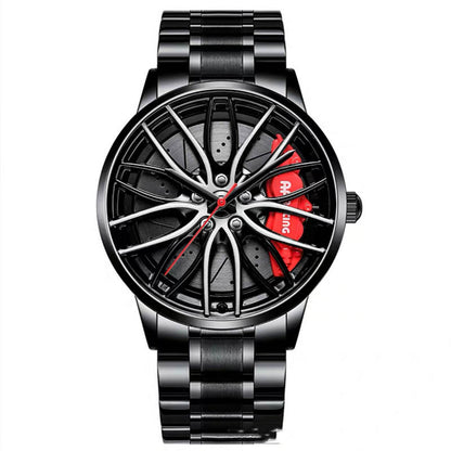Waterproof Wheel Style Non-mechanical Watch
