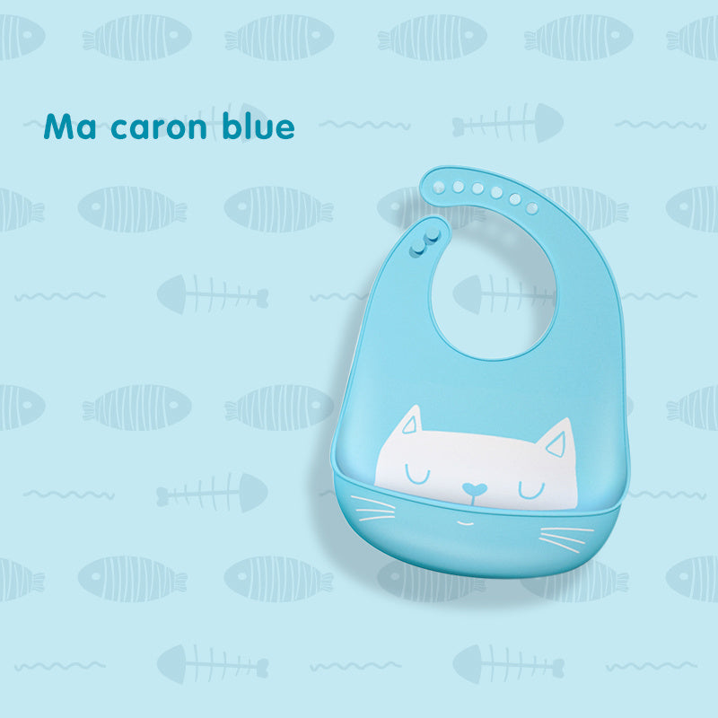 Silicone Waterproof Pocket Bib
