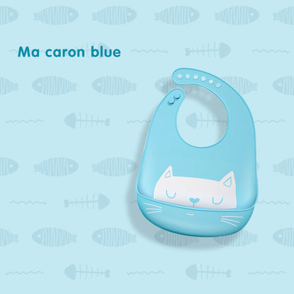 Silicone Waterproof Pocket Bib