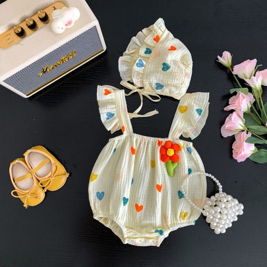 Baby Jumpsuit Sling Romper