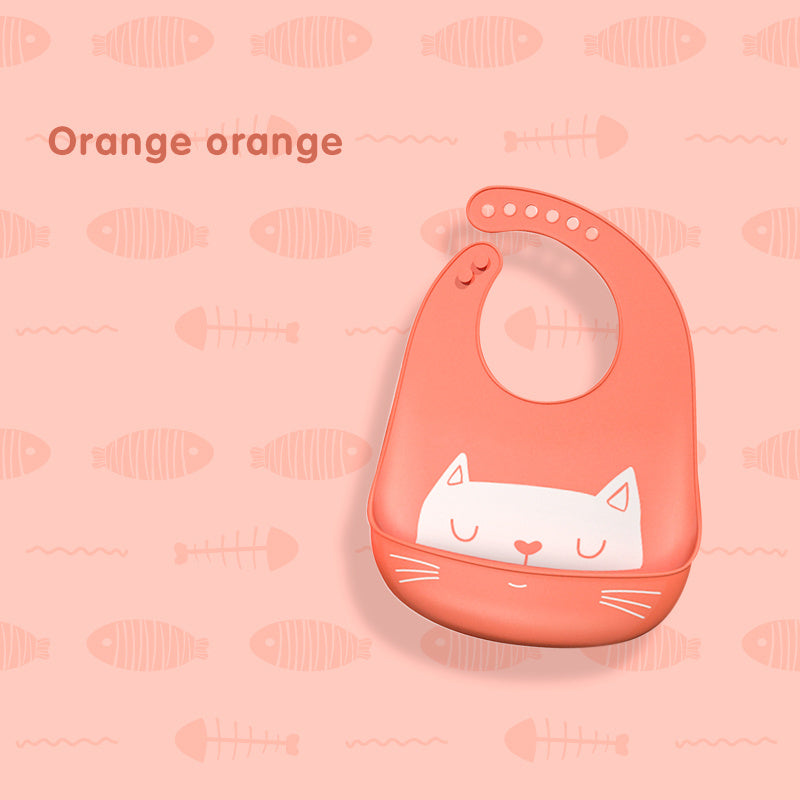 Silicone Waterproof Pocket Bib