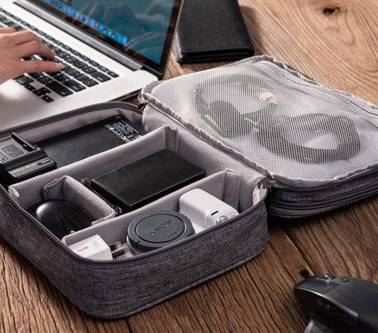 Multifunctional Mobile Power Data Cable Storage Bag