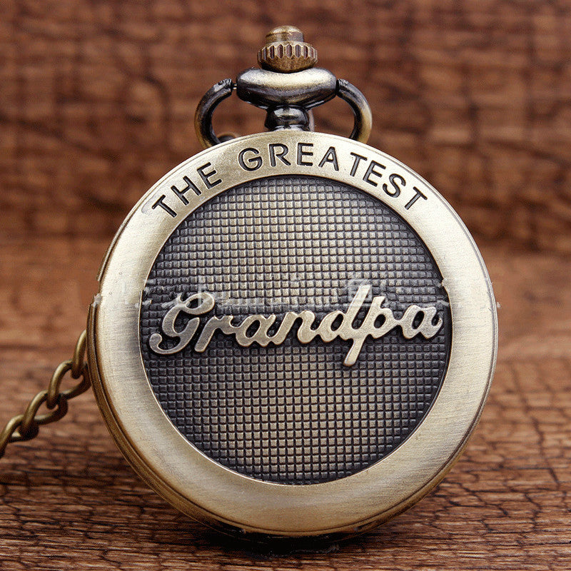 Dad And Grandpa Necklace Watch