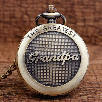Dad And Grandpa Necklace Watch
