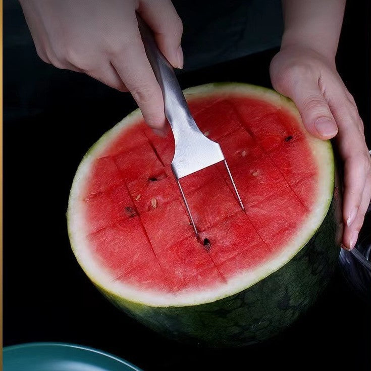 2 In 1 Multi-purpose Watermelon Fork Slicer