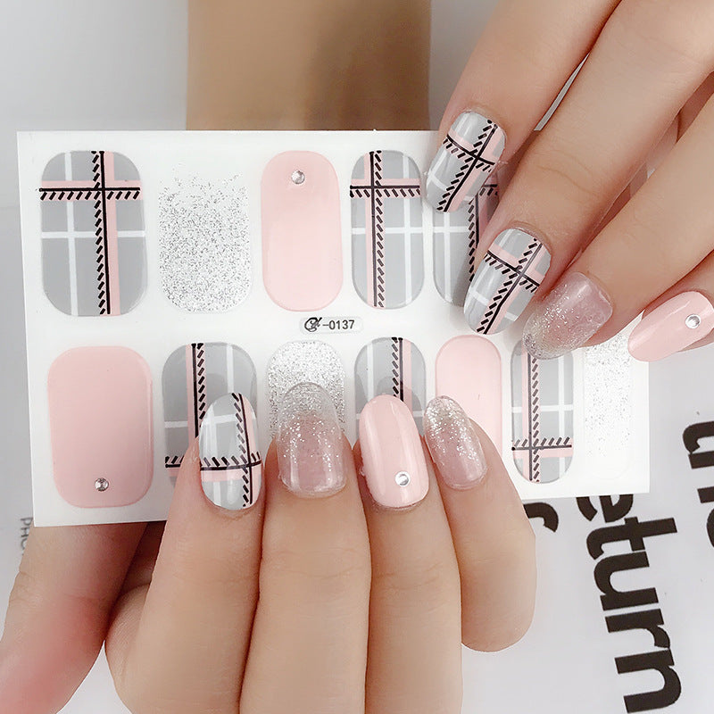 Imitation 3D Hot Nail Stickers